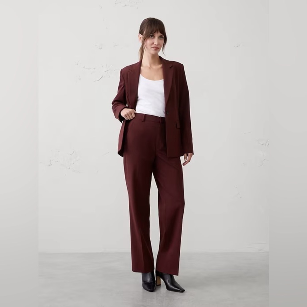NWT! Banana Republic Straight High-Rise Sculpted Trouser 📷3️⃣